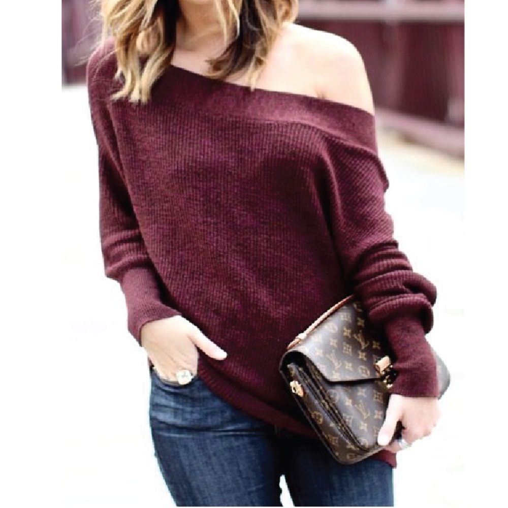 Free People✨ Off the Shoulder Sweater ✨ best offer